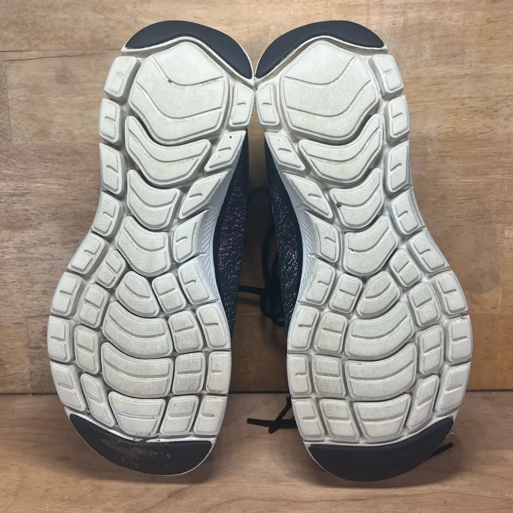 Skechers Flex Appeal 4.0 Womens Size 6 Athletic Shoes Sneakers Black Oink 149301 - Picture 7 of 8